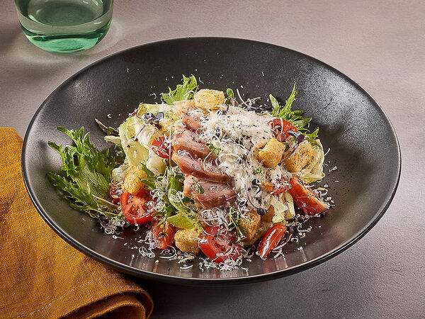 Кацо - Салат Цезарь с куриной грудкой