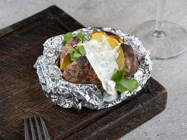 Агонь BBQ Ratskeller - Печёный картофель на углях