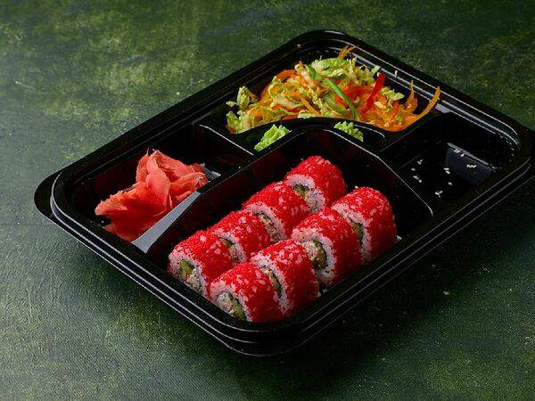 Takara - Бентоланч №5 Калифорния краб и суп на выбор