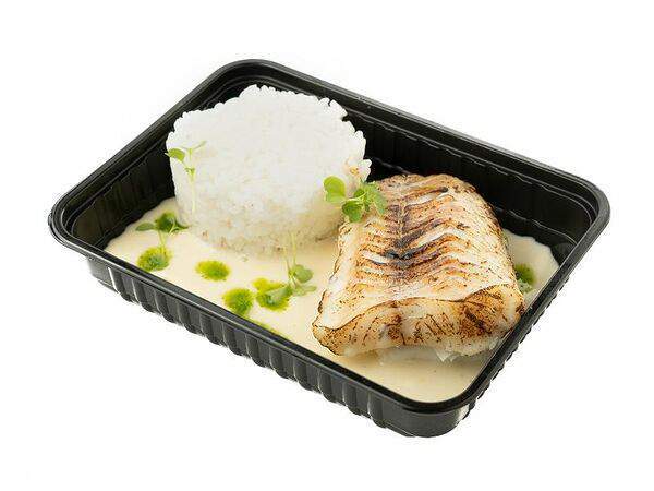 Gastro Pub Hooligans - Судак в сметанном соусе с рисом