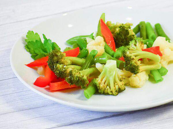 Лайвер - Овощи отварные