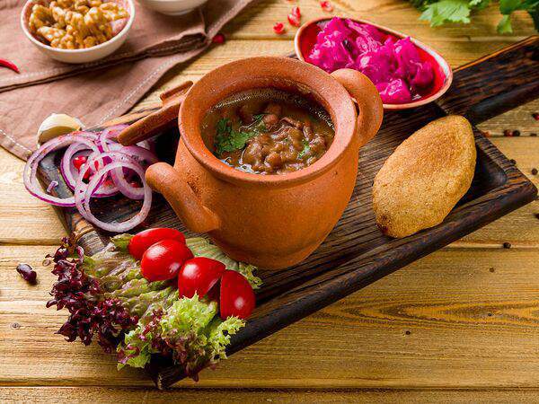 Хинкальная - Лобио с орехами