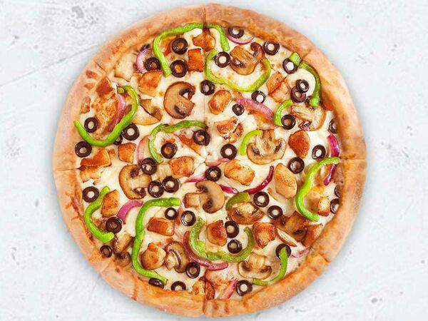 Pizza Hut - Любители Курицы пицца 23 см на традиционном тесте