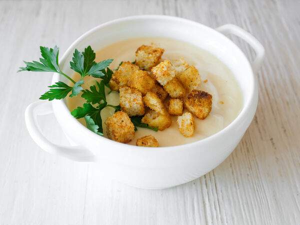 Блины и Паста - Крем-суп Рыбный