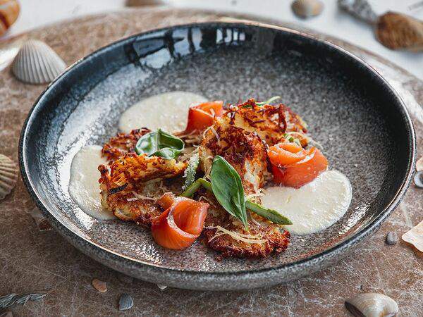 Прованс - Драники с сёмгой шеф-посола