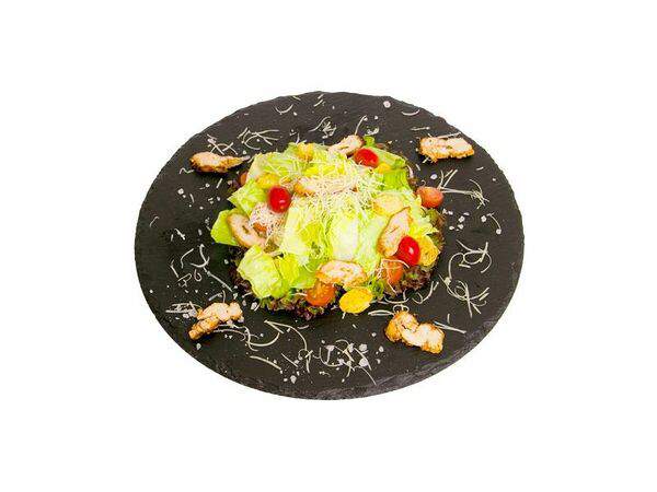 ЛавашКинг - Салат Цезарь на углях