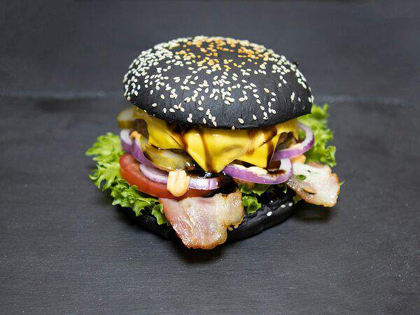 Mr Gyros - Бургер Черный русский