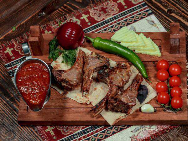 Шашлычный двор - Шашлык из корейки ягнёнка