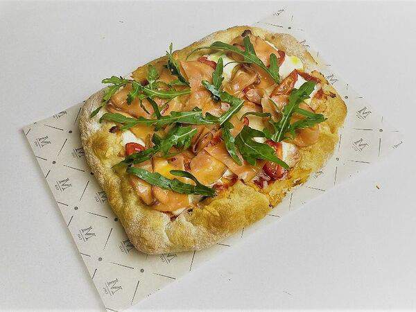 Massimo - Римская пицца Лосось-маскарпоне