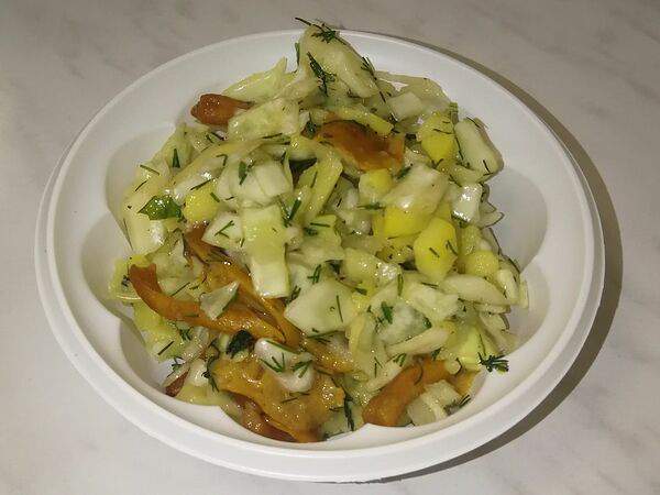 Обеды на Баррикадной - Салат Кузовок