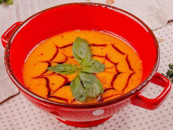 Винни  Пух - Суп-пюре из тыквы