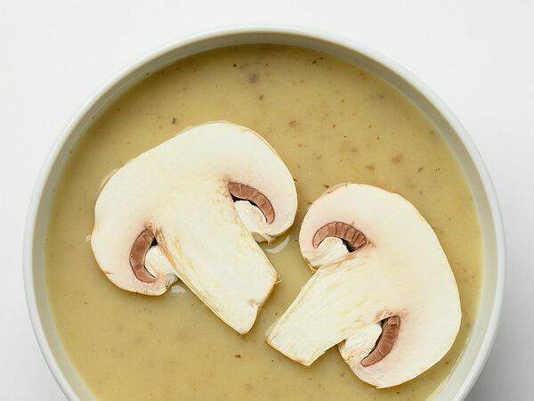 Пельмени и вареники - Суп-пюре грибной со сливками