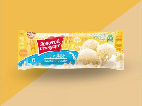 Инмарко - Мороженое Золотой Стандарт Классический