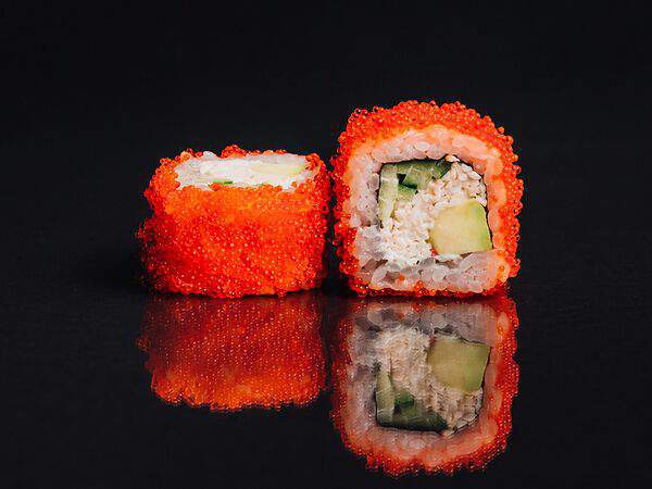 Fish & rice - Калифорния со снежным крабом