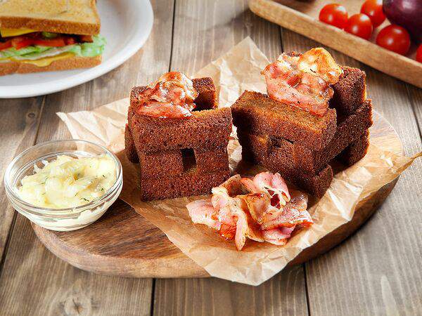 Борода - Чесночные гренки