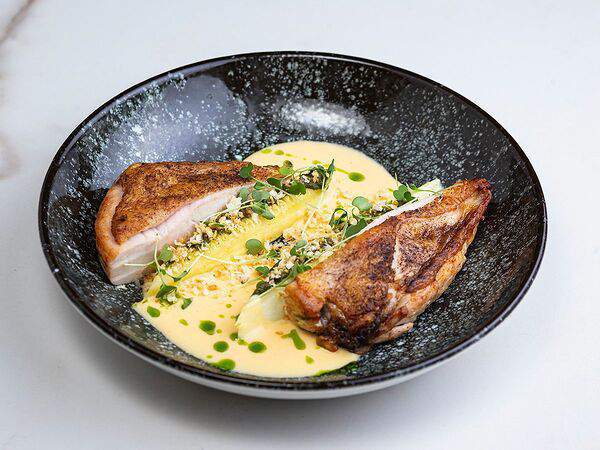 Holy place - Цыпленок, кабачок, кукурузный соус