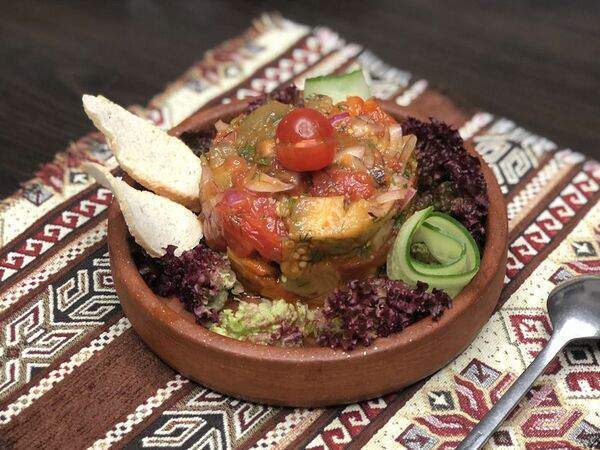 Кавказская пленница - Салат Баклажанный