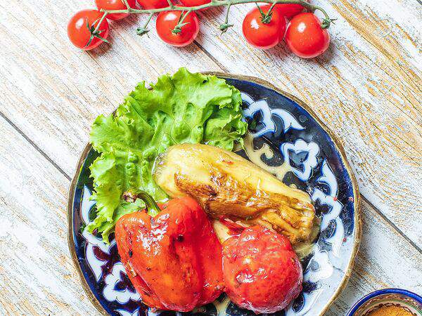 Центр плова Али-Баба - Овощи на мангале