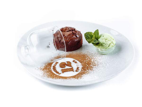 12 стульев - Шоколадный фондан