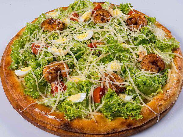 Pepechole - Пицца Цезарь с креветками