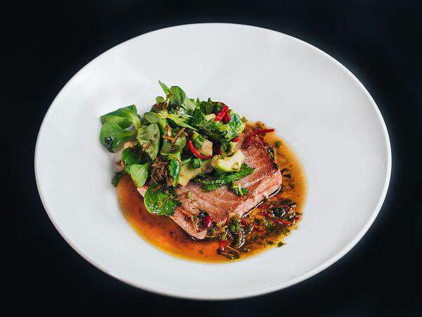 Vladbeef Bar - Тунец с овощами