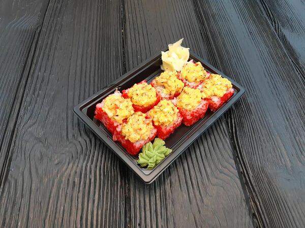 London strike cafe - Ролл Салмон с угрем запеченный