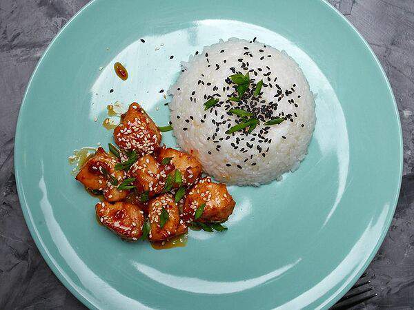 Чак Роллес - Тяхан с курицей