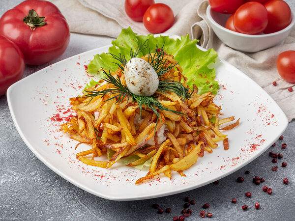 Хинкальная Лазика - Салат Гнездо