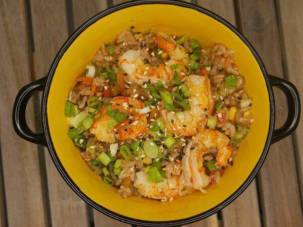 Kaikan - Рис с креветками