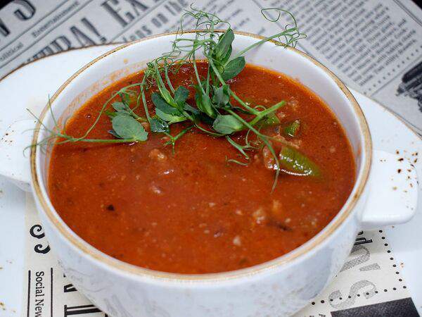 Нуар хаус - Мексиканский суп Чили кон карне