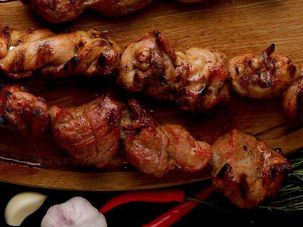 Чайхана 84 46 - Шаш-кебаб из цыпленка