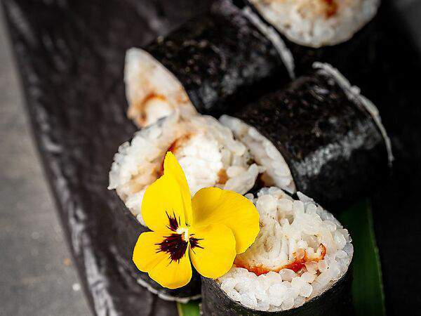 Фиши - Хосамаки Ролл с угрем Унаги