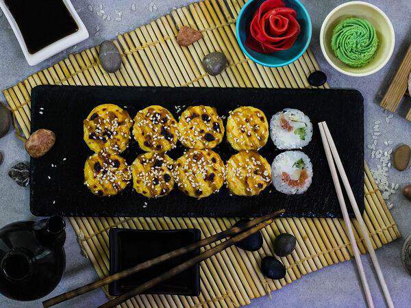 У дяди Вани - С угрем и лососем