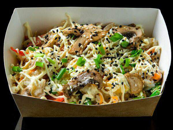 А1 Еда - Рис с курицей и грибами