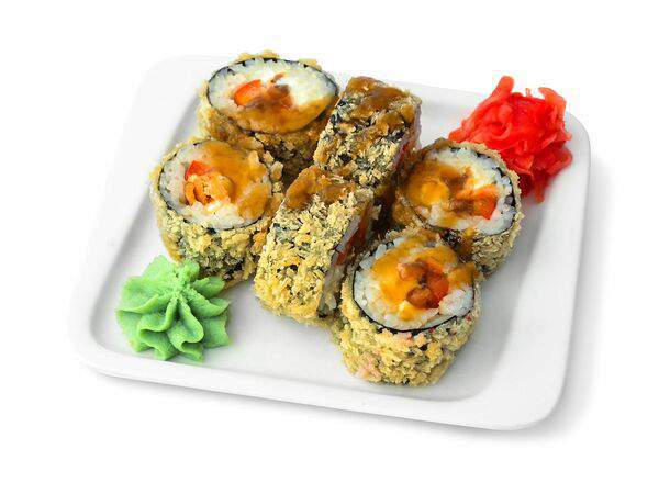 TomYumBar - Ролл темпура с лососем терияки