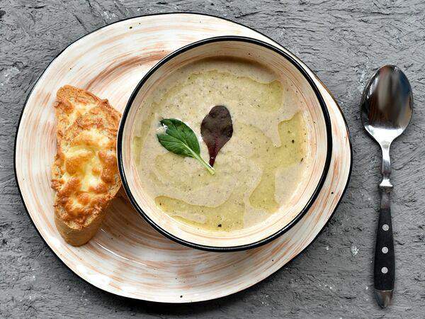 Мама Норка Папа Бобер - Суп-пюре с белыми грибами