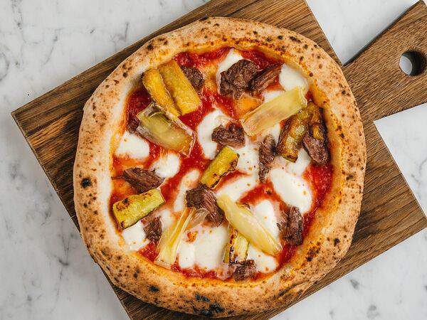 Trattoria 23 - Пицца с говяжьими щеками