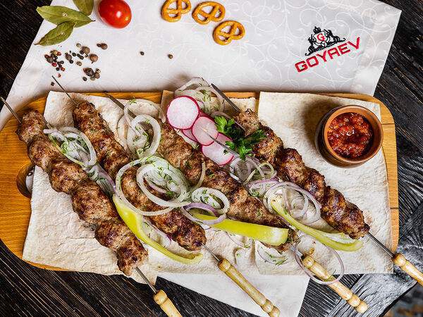 Старый Дворикъ - Люля-кебаб из баранины с курдюком