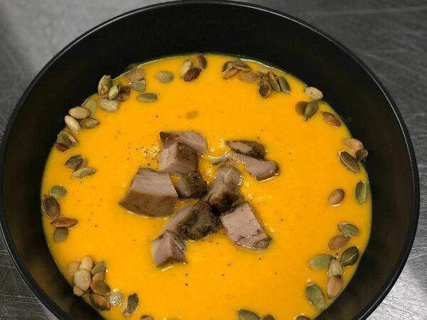 Марли - Тыквенный крем-суп с курицей