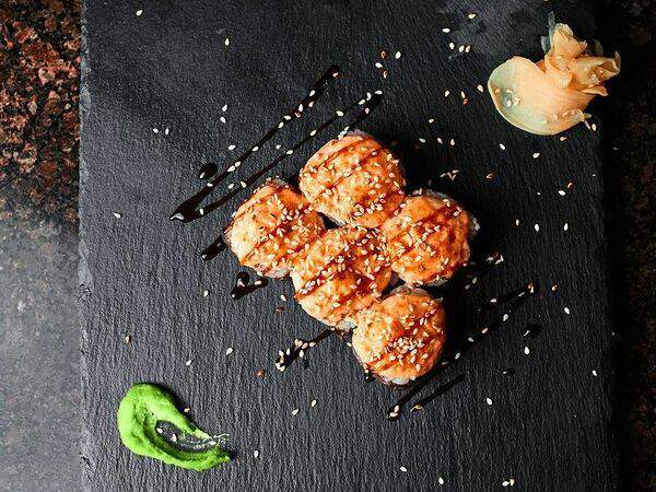 Rocket Pizza - Запечённый лосось