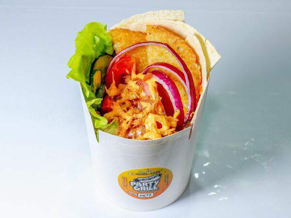 Хот-дог 72 Party grill - Ролл Бокс Веганский