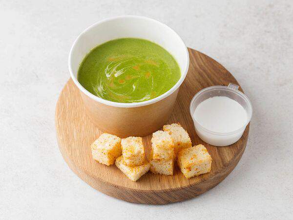 Веган великан - Суп из брокколи и шпината