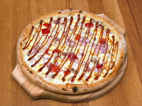 Пекарня-кофейня Зёрна - Пицца Куриная Барбекю