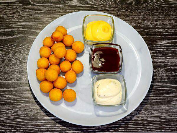 Черный пистолет - Картофельные шарики