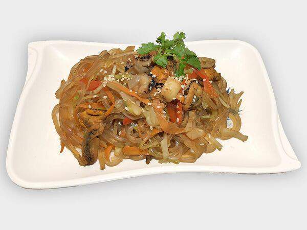 SUSHI LIKE   XL - Стеклянная лапша с морепродуктами в устричном соусе