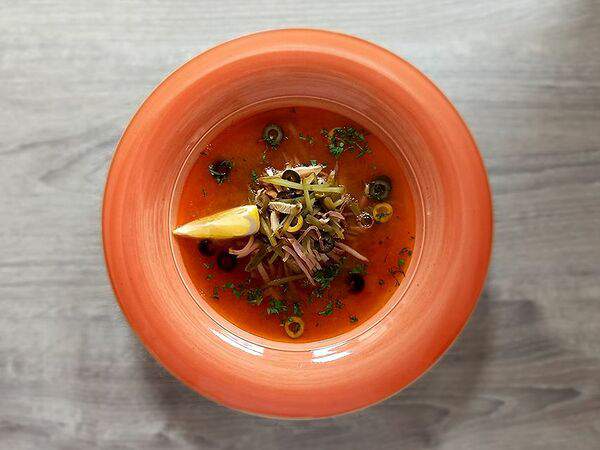 Грин Парк - Солянка сборная мясная со сметаной