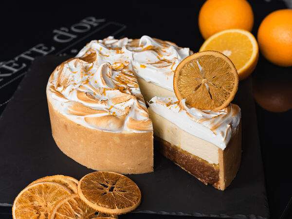 Золотой гребешок - Апельсиново-шоколадный чизкейк