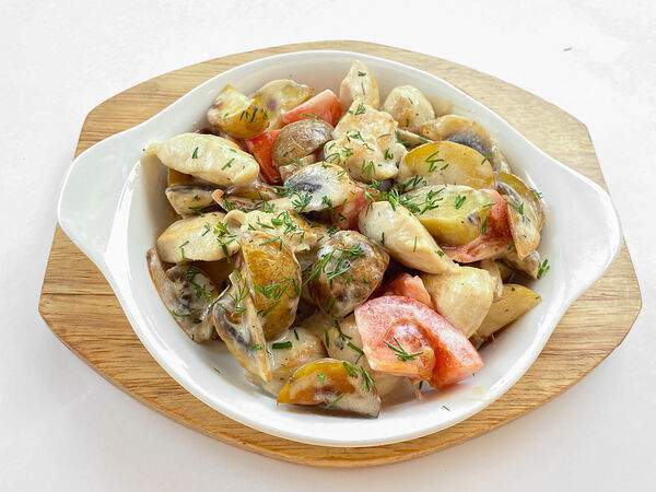 Солянка - Жаркое с курицей