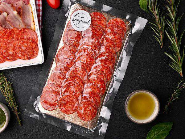 Базилик - Колбаса пепперони