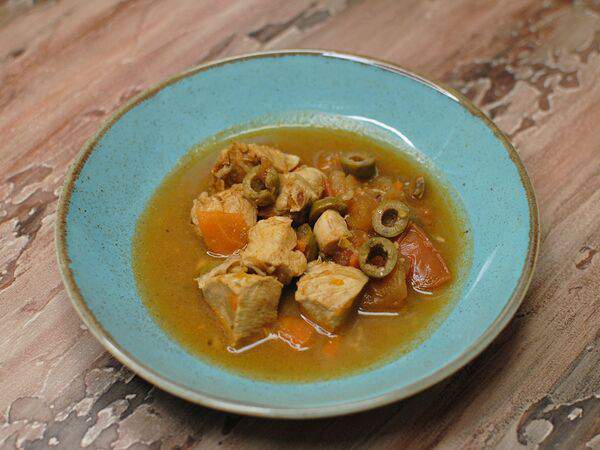 Окрошка - Рагу из курочки